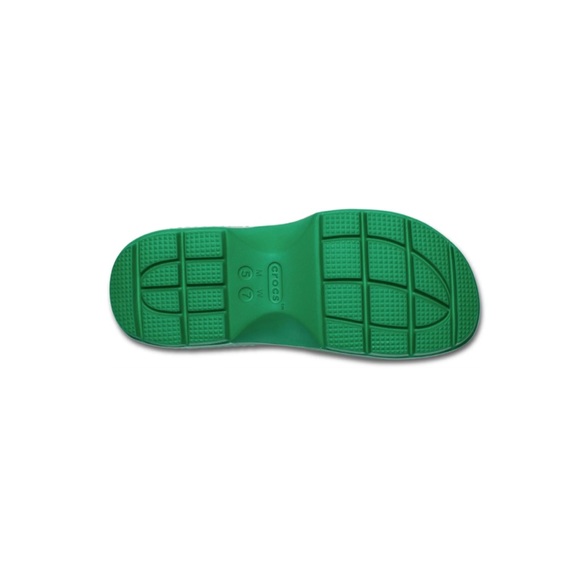 NWT Stomp Fisherman High Shine Sandal | Green Ivy | Size 9 - Picture 3 of 7